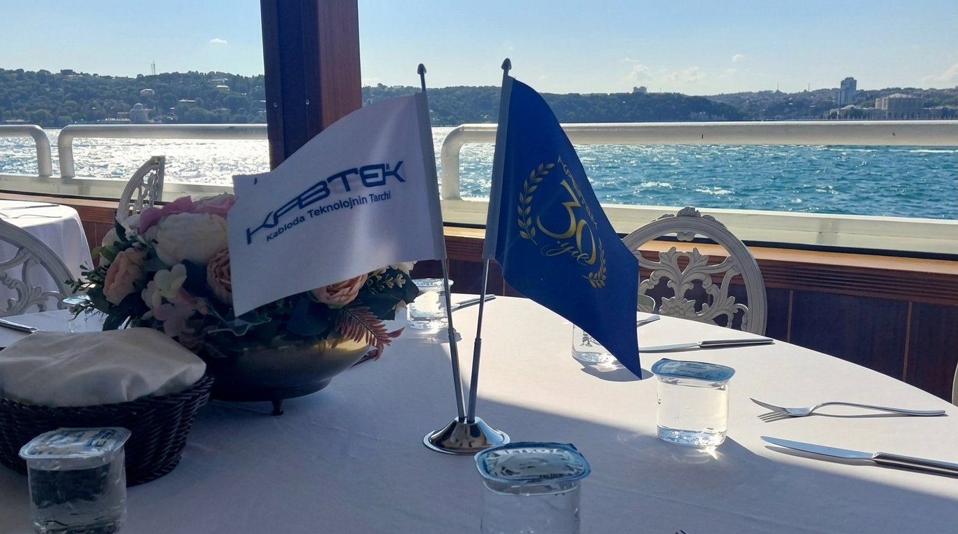 Kabtek 30. Yılını Boğaz'da Birlikte Kutladı